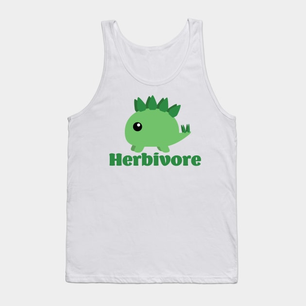 Herbivore Dinosaur Tank Top by MichaelPedersen